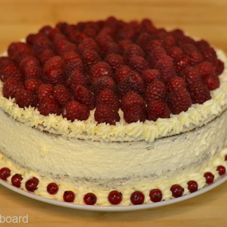 Choco Raspberry Victory Cake